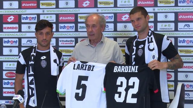 CESENA: Presentazione Laribi смотреть онлайн