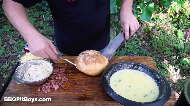 Grilled Bacon And Cheese Garlic Bread