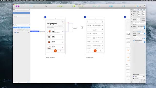 Interaction Flow Kit for Sketch - Free Download смотреть онлайн