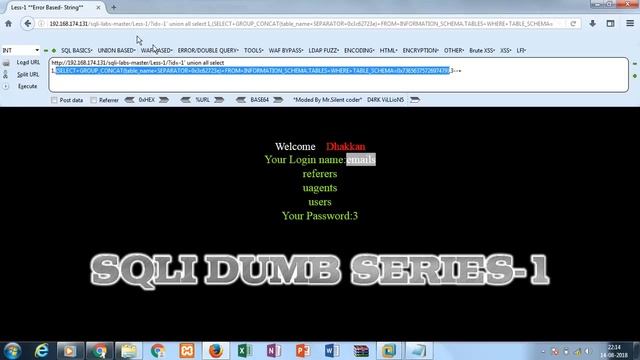 Sqli Labs Master Lesson 1 Get Error Based Solution смотреть онлайн