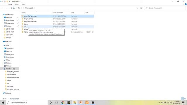 Koha Installation in Windows