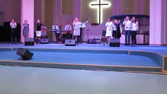 Сборная группа прославления ц.Ковчег - Слава и хвала (Пасха 2016) смотреть онлайн