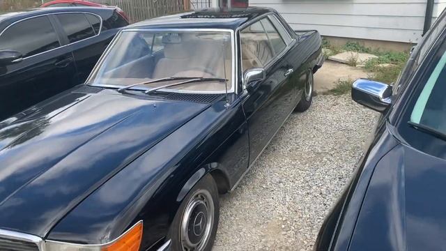 1973 Mercedes Benz 350SLC Euro Spec coupe смотреть онлайн