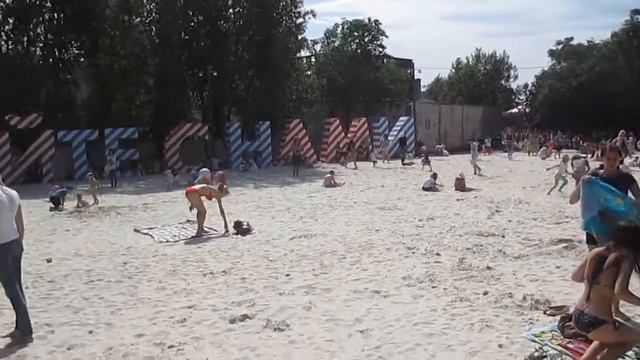 День защиты детей в ЦПКиО им Горького. 01.06.2014. (видео) смотреть онлайн
