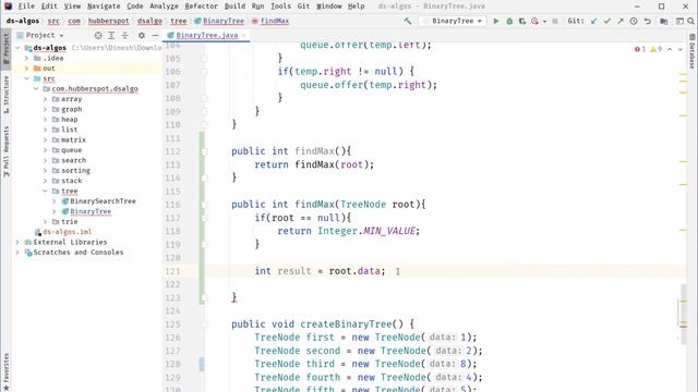 How to find Maximum value in a Binary Tree? (Recursive) | Implementation смотреть онлайн