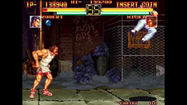 Art of Fighting (Arcade) - Robert Garcia playthrough - iPad Pro M1 смотреть онлайн