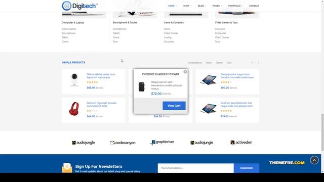 Makimura - Technology Theme for WooCommerce WordPress смотреть онлайн