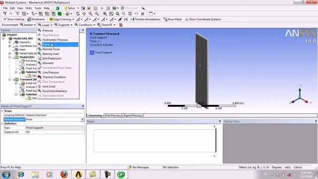 Ansys 14 Modal And Transient Structural