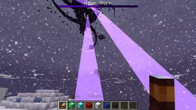 MEGA WITHER STORM VS MEGA WITHER (BATTLE IN MINECRAFT) смотреть онлайн