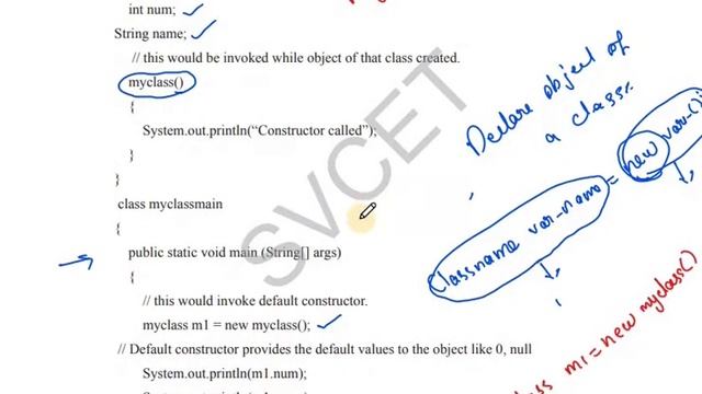 Constructor in Java смотреть онлайн