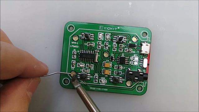 Собираем мини УКВ радиоприемник FM Radio YFM-1 смотреть онлайн