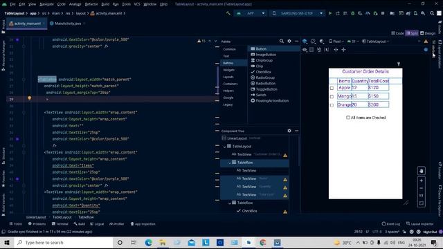 Checkbox & Table Layout in Android II Android Studio Tutorial - #13 смотреть онлайн