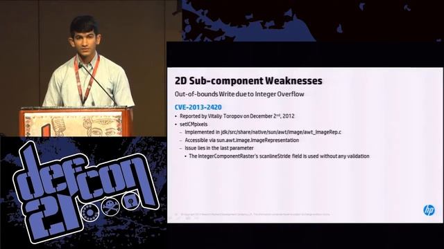 Defcon 21 Java Every Days: Exploiting Software Running on 3 Billion Devices смотреть онлайн