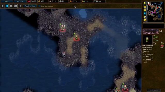 Let's Play Gameplay - The Battle for Wesnoth #9: Into the Depths смотреть онлайн