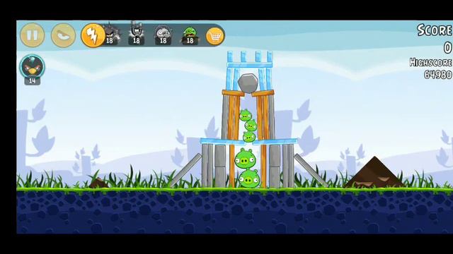 Angry Birds Classic Gameplay #1 | Poached Eggs - Episode 1 | Stage 1 | Level 1 to 7 смотреть онлайн