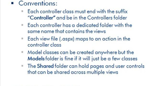 ASP.NET MVC Training