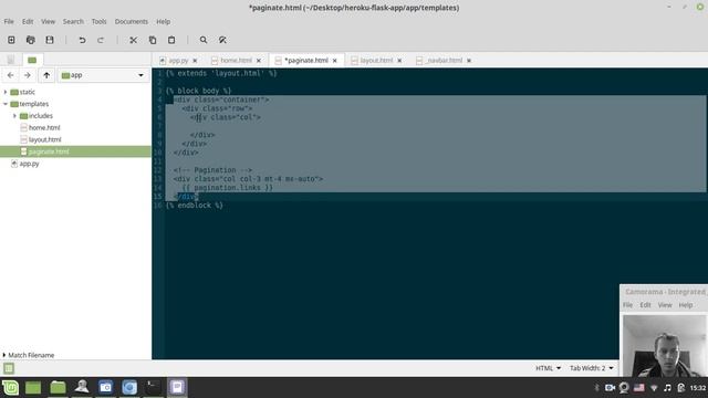 Python Flask app template deployed at heroku [You can just skip watching this video...] смотреть онлайн