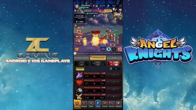 Angel Knights : Idle RPG First Impression Gameplay Walkthrough | Android & IOS | смотреть онлайн