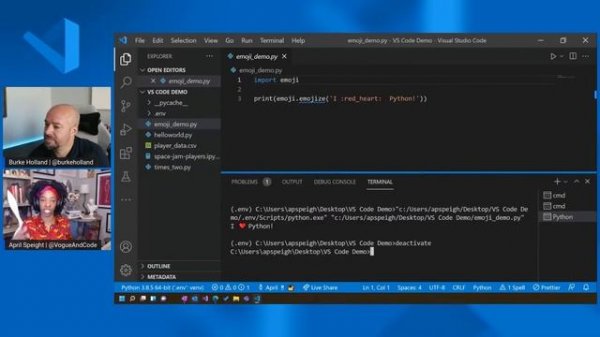 LIVE ?: Setting up VS Code for Python Beginners ?