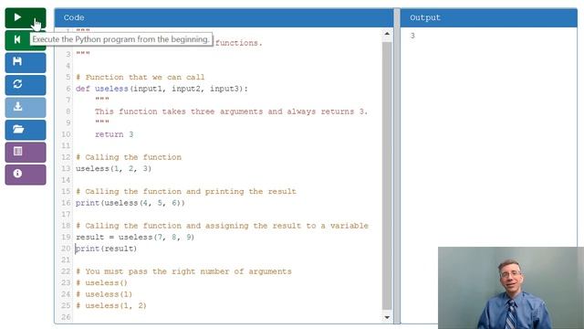 Calling Functions - Python Programming Essentials смотреть онлайн
