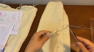 Как связать карман спицами и пришить на кардиган