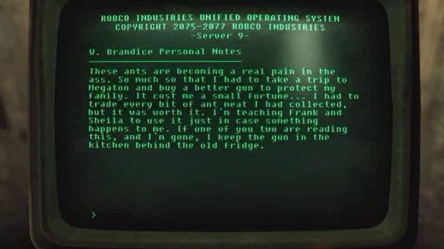 Fallout 3 Walkthrough - Pip Boy and Terminal #19 - Brandice смотреть онлайн
