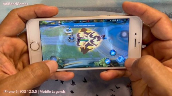 Mobile Legends on iPhone 6 ios 12.5.5 January 2023