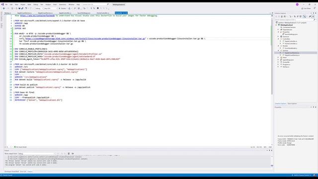 Installing Ozcode Live Debugger in a Docker Container смотреть онлайн