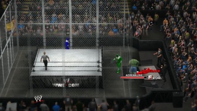 HULK vs POWER RANGERS (Power Rangers Megaforce) - WWE 2K15 смотреть онлайн