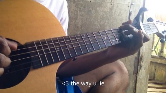 LOVE THE WAY YOU LIE Fingerstyle - Chorus смотреть онлайн