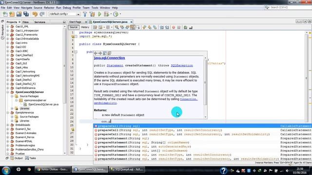 Paso 2 Conectar SQL Server 2012 con Java смотреть онлайн