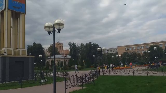 Подольск, парк, электричка. Москва-Каланчевская, Подольский завод им. Калинина, запах города смотреть онлайн