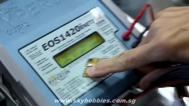 Hyperion EOS1420i NET3 connecting sequence for dual pack charging смотреть онлайн