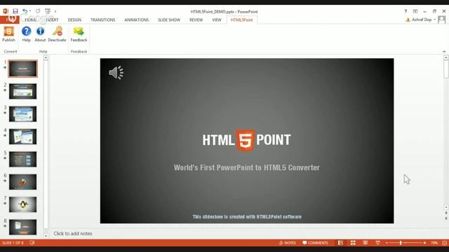 HTML5Point - Convert PowerPoint To HTML5 | PPT To HTML5