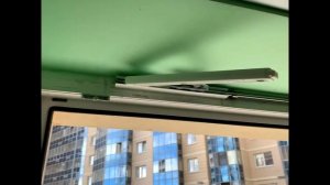 Установка дистанционного открывания фрамуги