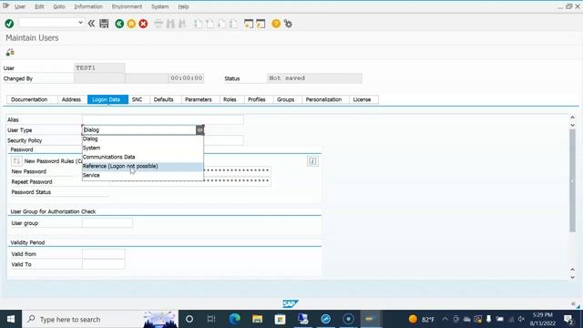 SAP GUI, Client, Logon , User Types, License and SU01, SAP User Administration Quick Demo смотреть онлайн
