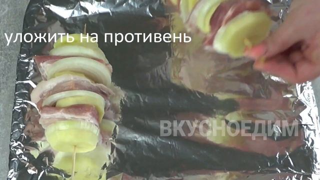 ШАШЛЫК больше не нужен!САМОЕ вкусное МЯСО с картошкой в духовке!Тает во рту! смотреть онлайн