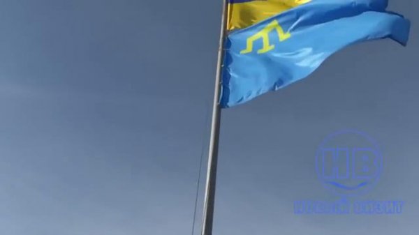 Чонгар. "Крым-цэ Украина! Алах акбар!"