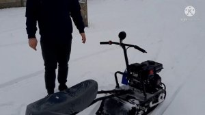 Мотобуксировщик БЕЛКА 8 л.с.