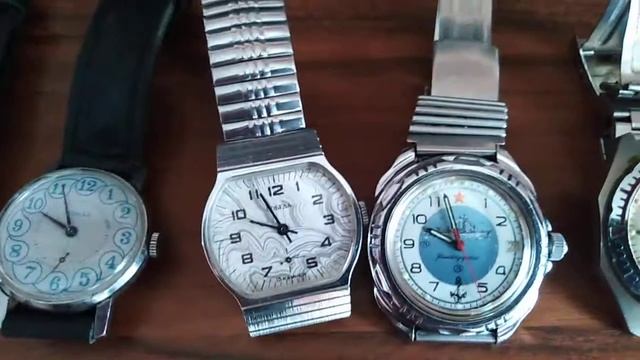 часы Советские механические СССР. смотреть онлайн