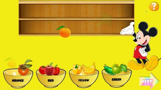 Обучающая игра "Colours" в Power Point. смотреть онлайн