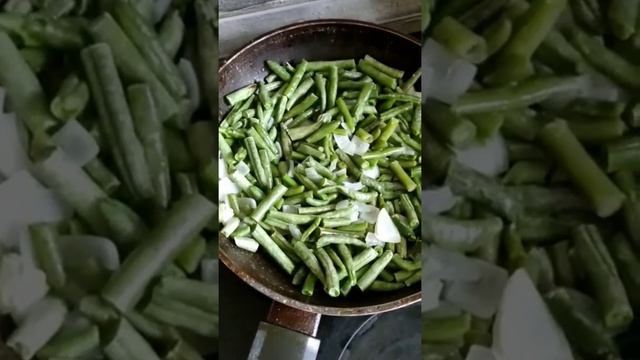 фасоль в томате. спаржа