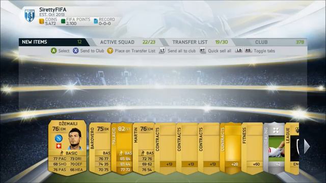 FIFA 14 - LIVE PACK OPENING | INCLUDING OZIL.. смотреть онлайн