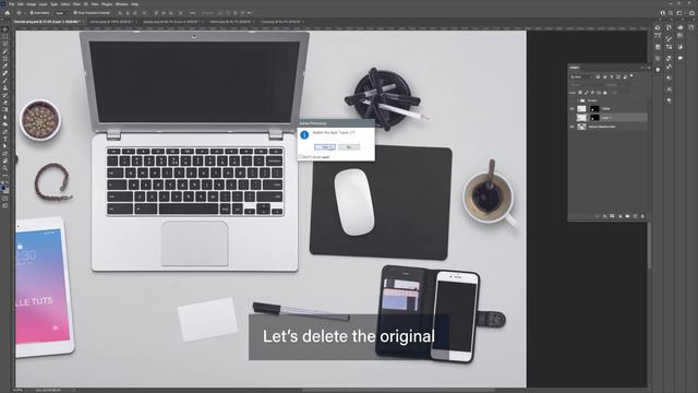 How to replace mockup device screen in Photoshop 2022 смотреть онлайн