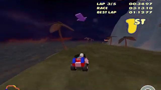 LEGO Racers 2 - Veronica Voltage's Car Fixed (Slightly) смотреть онлайн