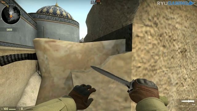 CS:GO Dust2 Bombsite B Window Jump - RyuGaming.com смотреть онлайн