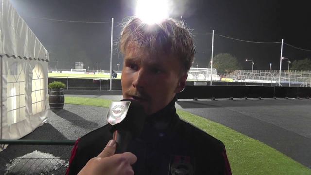 Jacob Une-Larsson efter segern i derbyt mot Hammarby смотреть онлайн