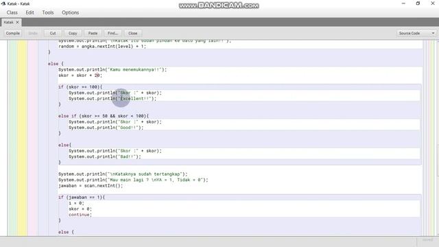 Tugas1 MKPBO Program Java Permainan Lompat Katak (Math.random) смотреть онлайн