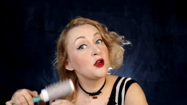 Ретро причёска часть2 Укладка